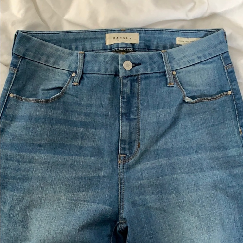 pacsun push-up ankle jeggings